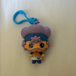 Purple Pie Man Strawberry Shortcake collection keychain